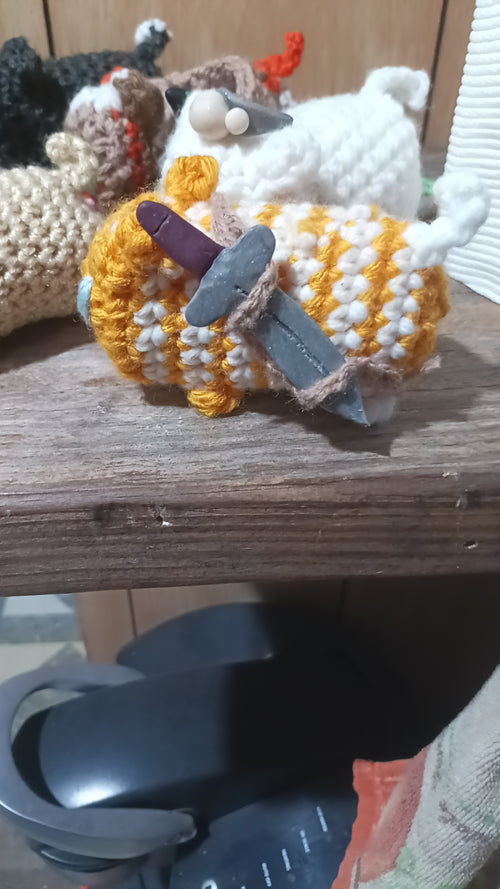 FREE SHIPPING - Azrenian Mystery Squish Cats; handmade crochet