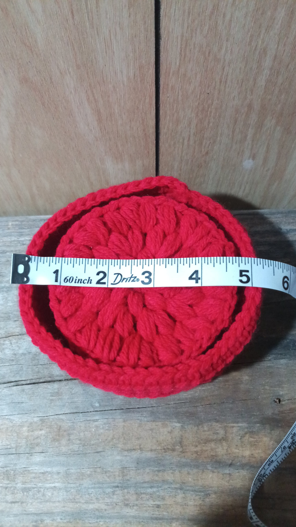 FREE SHIPPING - The Royal Rosette Crochet Set - 4 coasters and their basket